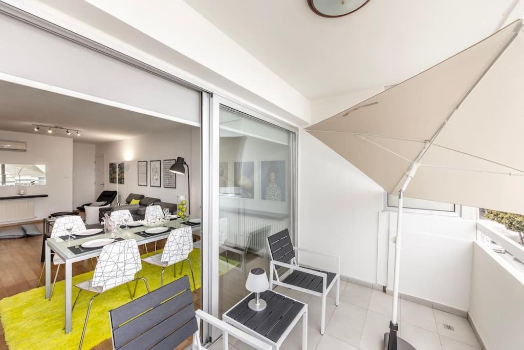 Luxurious Bright & Stylish 2Br With Office In Nicosia Apartment Luaran gambar